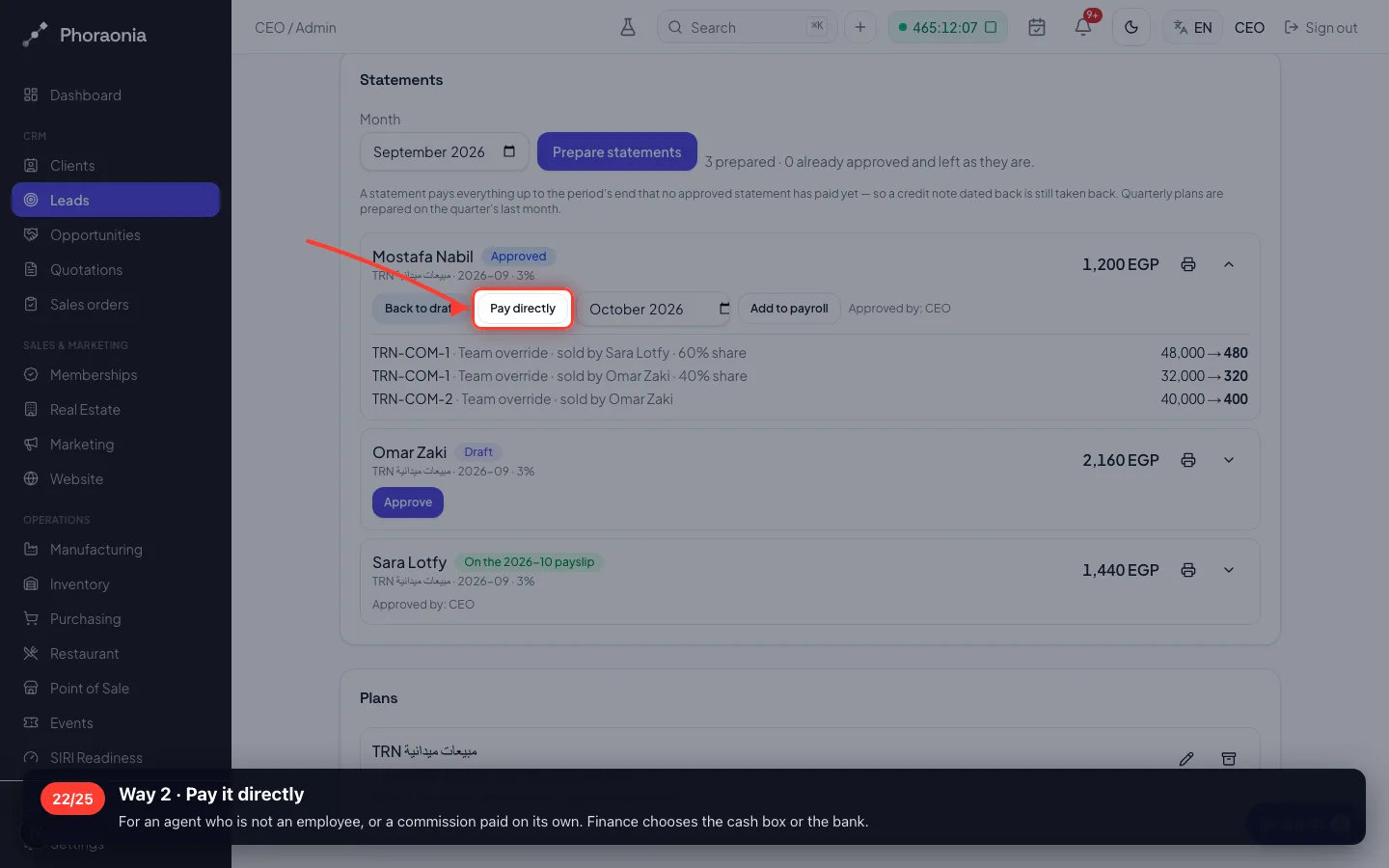 Way 2 · Pay it directly